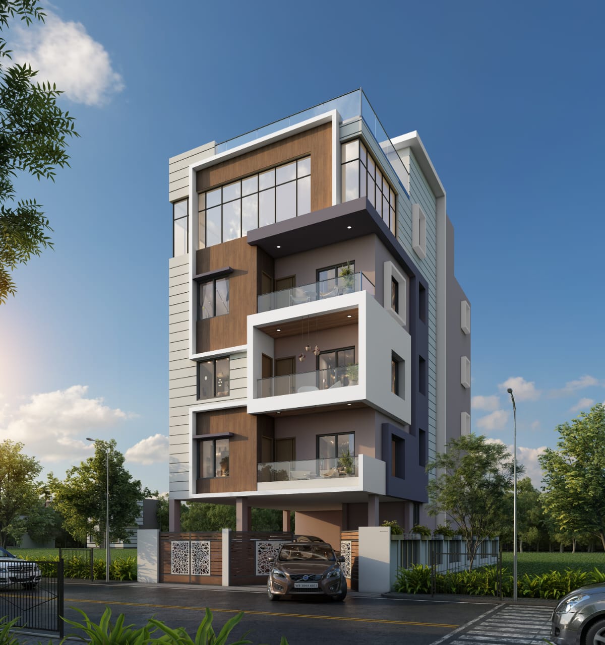 RESIDENTIAL BUILDING OF